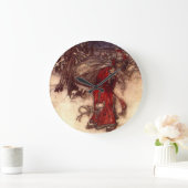 Kerstman Arthur Rackham Grote Klok (Huis)