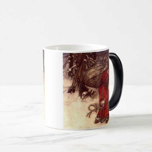 Kerstman Arthur Rackham Magische Mok (Voorkant rechts)