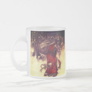 Kerstman Arthur Rackham  Matglas Koffiemok