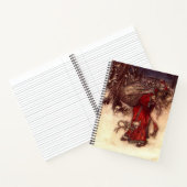 Kerstman Arthur Rackham Notitieboek (Binnen)
