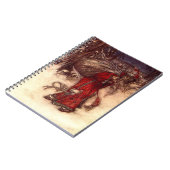 Kerstman Arthur Rackham Notitieboek (Linkerzijde)