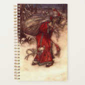 Kerstman Arthur Rackham Planner (Voorkant)