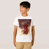 Kerstman Arthur Rackham T-shirt (Voorkant volledig)