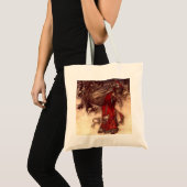 Kerstman Arthur Rackham Tote Bag (Voorkant (product))