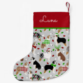 Kerstman Australische Shepherd - Douanenaam Kleine Kerstsok (Achterkant)