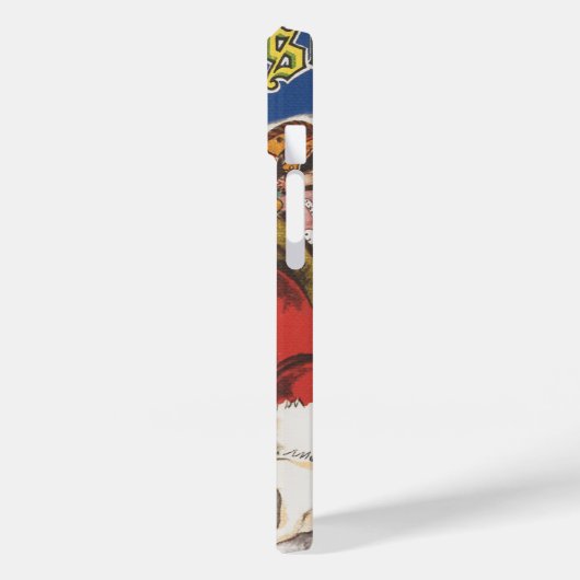 kerstman, avond voor Kerstmis Case-Mate iPhone Case (Achterkant / Links)