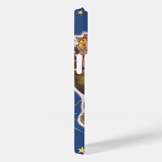  kerstman, avond voor Kerstmis Case-Mate iPhone Case (Achterkant / Rechts)