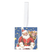  kerstman, avond voor Kerstmis Decoratie (Voorkant)