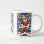 kerstman, avond voor Kerstmis Grote Koffiekop (Rechts)