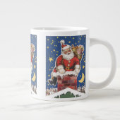 kerstman, avond voor Kerstmis Grote Koffiekop (Rechts)