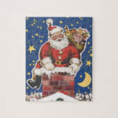 kerstman, avond voor Kerstmis Legpuzzel (Verticaal)