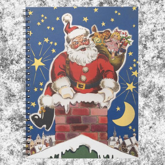  kerstman, avond voor Kerstmis Notitieboek