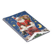  kerstman, avond voor Kerstmis Notitieboek (Rechterzijde)