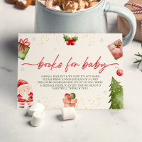 Kerstman Baby Baby shower Boek Aanvraag