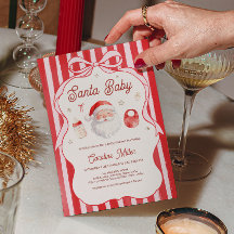 Kerstman Baby Baby Shower