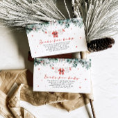 Kerstman Baby Kerst Kledinglijn Boeken voor Baby Informatiekaartje