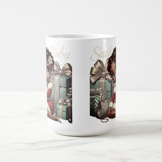 Kerstman baby mok (Center)