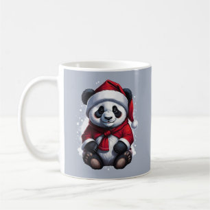 Kerstman Baby Panda Kerstmis Koffiemok