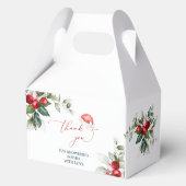 Kerstman Baby shower Collectie Bedankdoosjes (Achterkant)