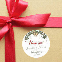 Kerstman Baby Winter Rood Groen Baby shower