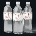 Kerstman Babykleding Winter Christmas Baby shower Waterfles Etiket<br><div class="desc">Verhoog uw baby shower met onze charmante Christmas Baby shower Bottle Label Printable. Versierd met schattige baby-motieven,  voegen deze aanpasbare labels een vleugje eigenzinnigheid toe aan uw evenement. Personaliseer voor creëer een heerlijke sfeer die je versnaperingen net zo schattig maakt als ze verfrissend zijn! BS970</div>