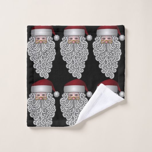  kerstman bad handdoek (Wasdoekje)