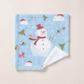 Kerstman Bad Handdoek (Wasdoekje)