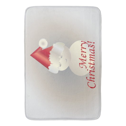 Kerstman Badmat (Voorkant Verticaal)
