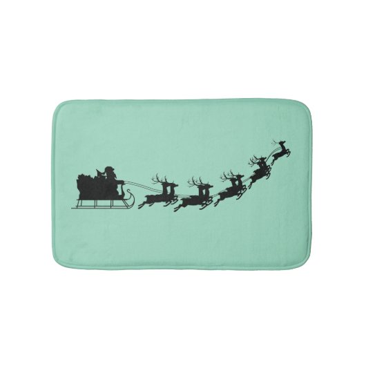 Kerstman  badmat (Voorkant)