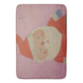 kerstman badmat (Voorkant Verticaal)