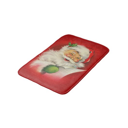  kerstman badmat (Gekanteld)