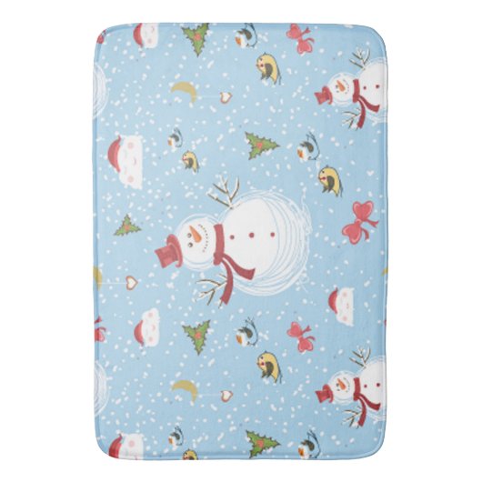 Kerstman Badmat (Voorkant Verticaal)