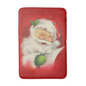  kerstman badmat (Voorkant Verticaal)