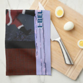 Kerstman - Bagsquatch Theedoek (Quarter Fold)