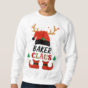 Kerstman Bakker Familie Kerstmis Trui