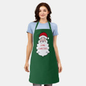 Kerstman Bakkeuken Schort (Gedragen)