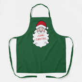 Kerstman Bakkeuken Schort (Voorkant)