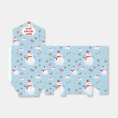 Kerstman Bedankdoosjes (Uitgevouwen)