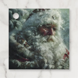Kerstman Bedankjes Labels