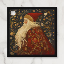 kerstman bedankjes labels