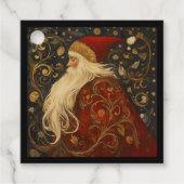 kerstman bedankjes labels (Voorkant)