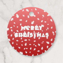 Kerstman Bedankjes Labels