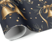  kerstman bel kerstcadeauverpakking cadeaupapier (Rol Hoek)