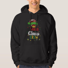 Kerstman Bemanning Grappige Matching Groep Kerstmi Hoodie