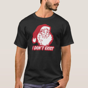 Kerstman bestaat niet t-shirt