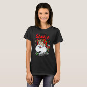 Kerstman, beste kerstman, ik kan de kerstman Jo ui T-shirt (Voorkant volledig)