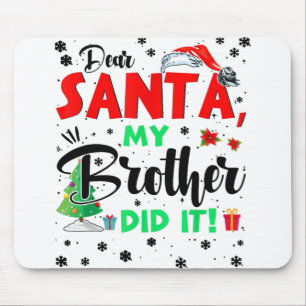 Kerstman, beste kerstman, mijn broer Di Muismat