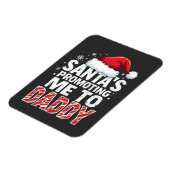 Kerstman bevordert me tot Kerstman Magneet (Linkerzijde)