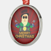 Kerstman Biker Ornament (Links)