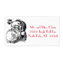 kerstman: Black White Red Kerstmis